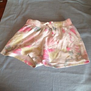 Girls tie dye shorts
